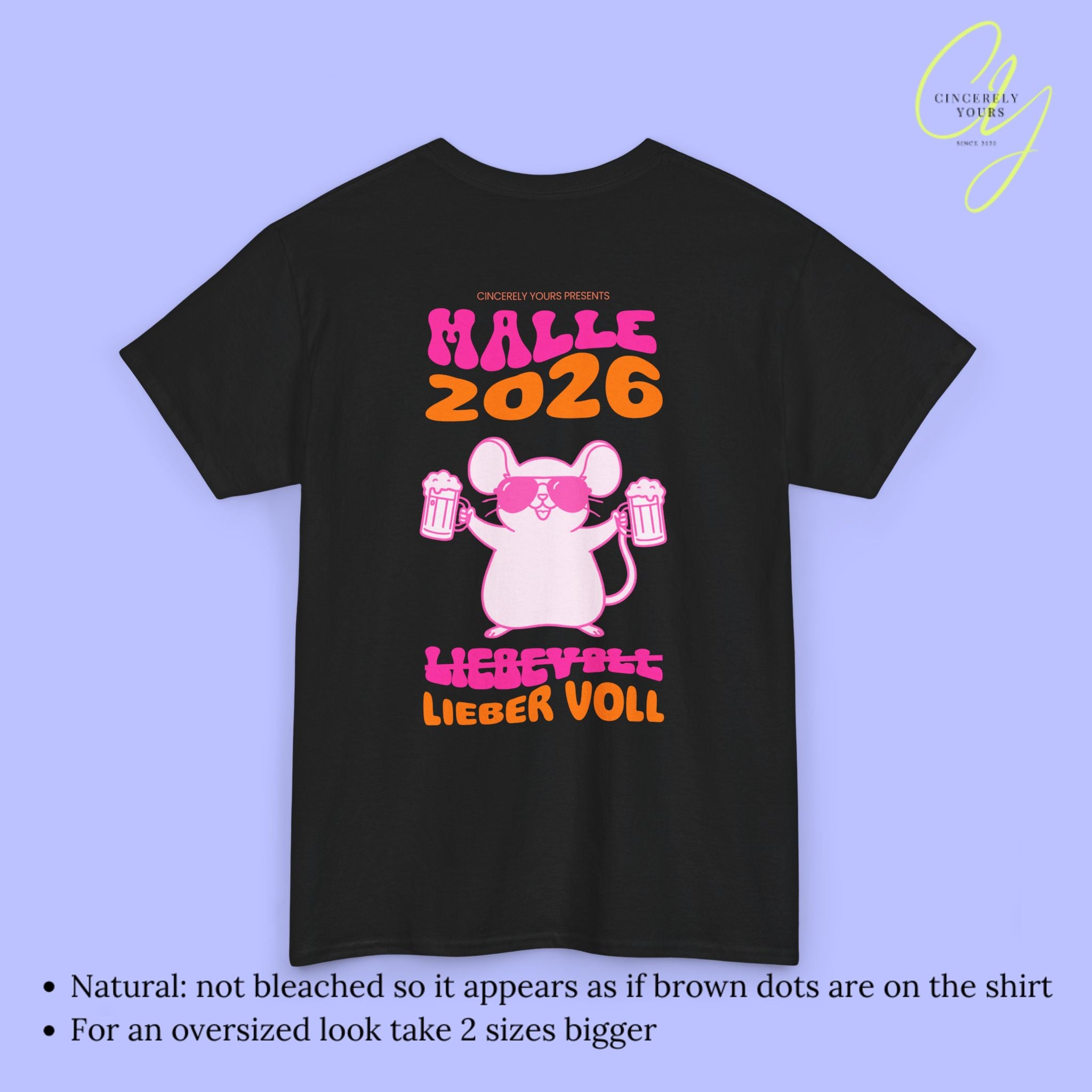 Mallemaus Shirt Malle - Party Shirt Malle Maus Rather Full 2026