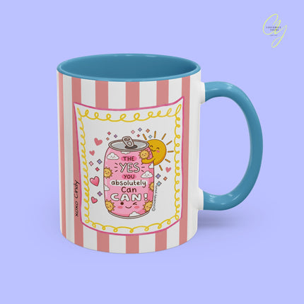 Motivation mug - The yes I absolutely can can personalized gift
