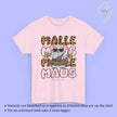 Mallemaus Shirt Malle Maus  - Leopard Bauchtasche Bierkrug