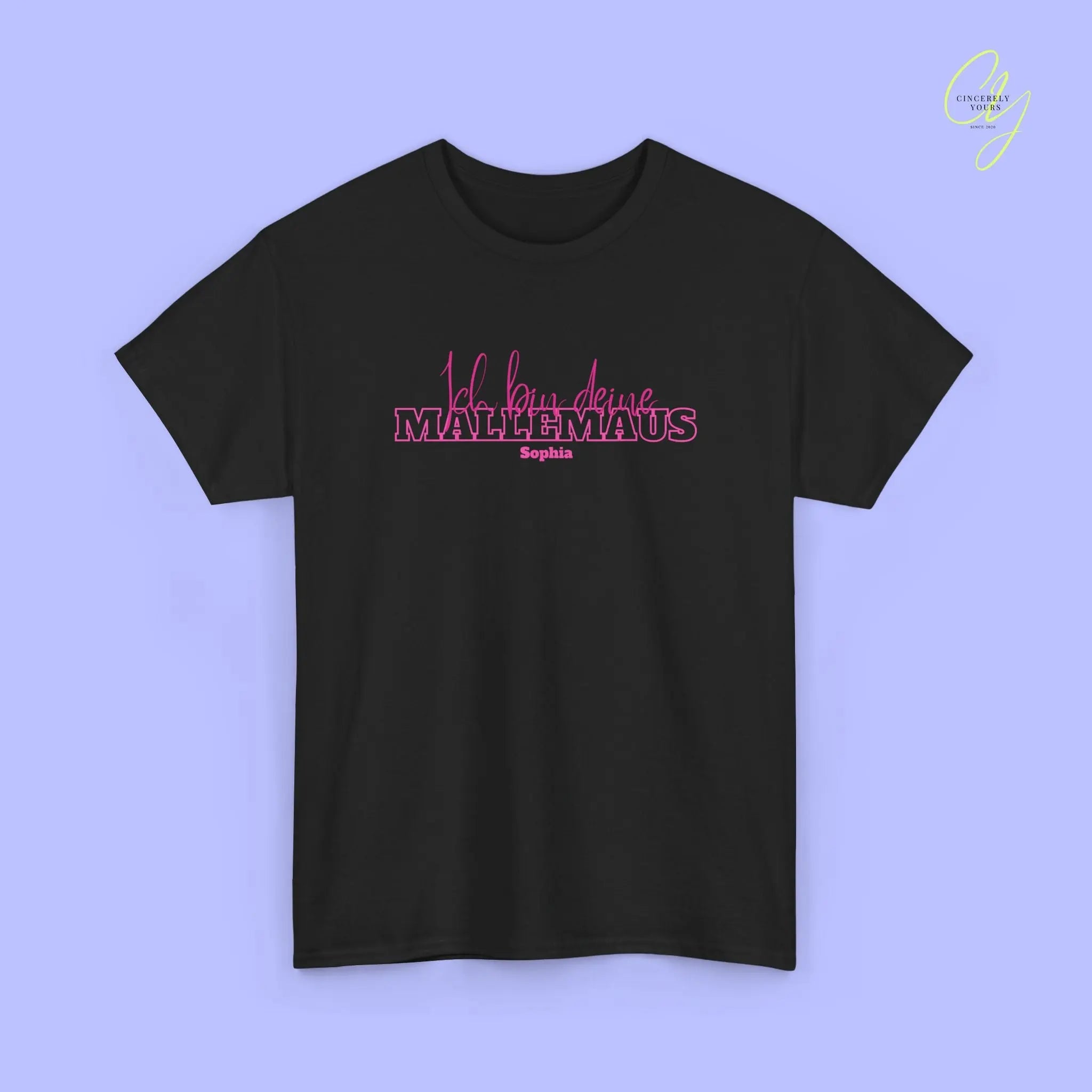 Mallemaus Shirt Malle - Ich bin deine Malle Maus (Personalisierbar)