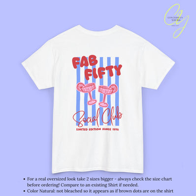 Birthday Shirt |  Fab Fifty Social Club