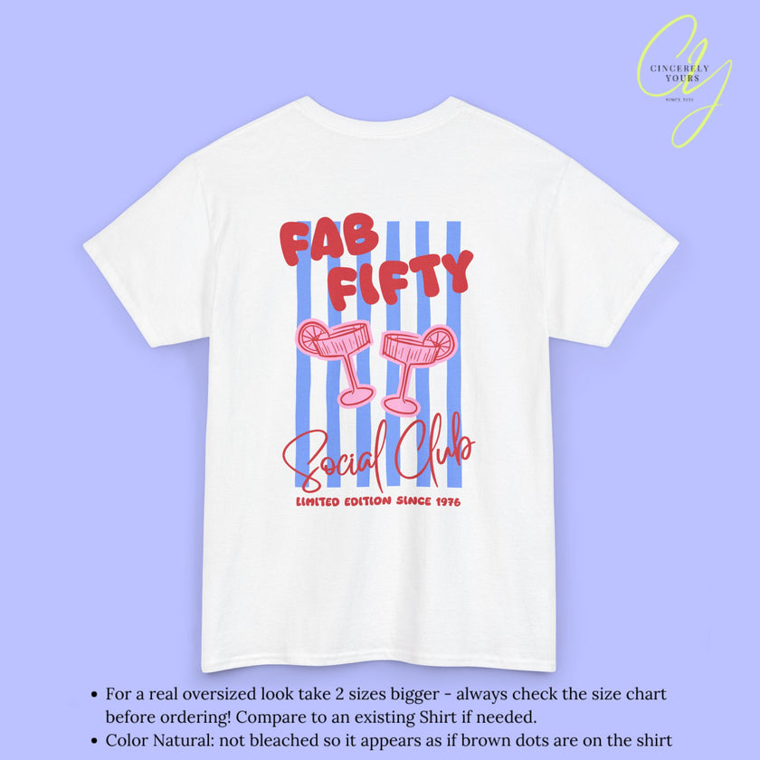 Birthday Shirt |  Fab Fifty Social Club