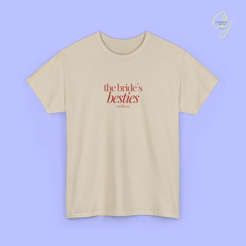 JGA Shirt | The brides besties crew  (Customizable)
