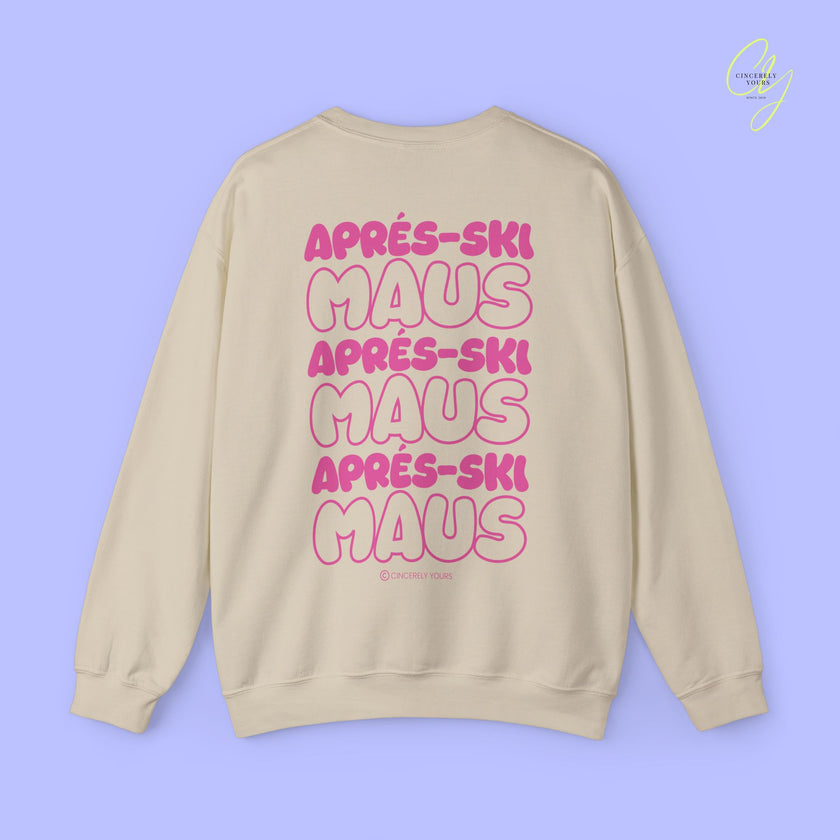 Party Sweater | Aprés Ski Maus Pink Bubble