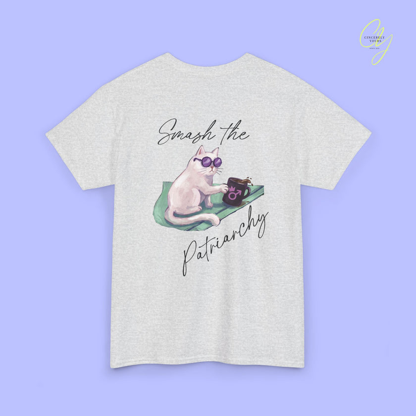 Cat Shirt | Smash the Patriarchy