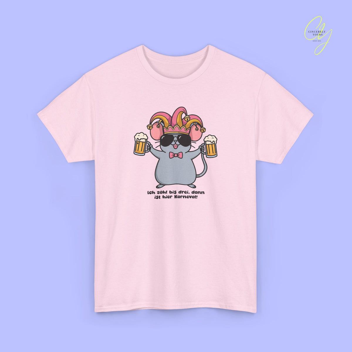 Karneval Shirt | Karnevals Maus Bierkrug