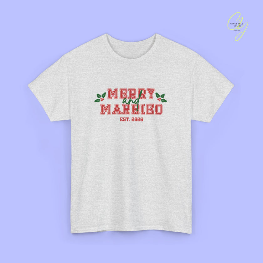 Bride Shirt | Merry and married