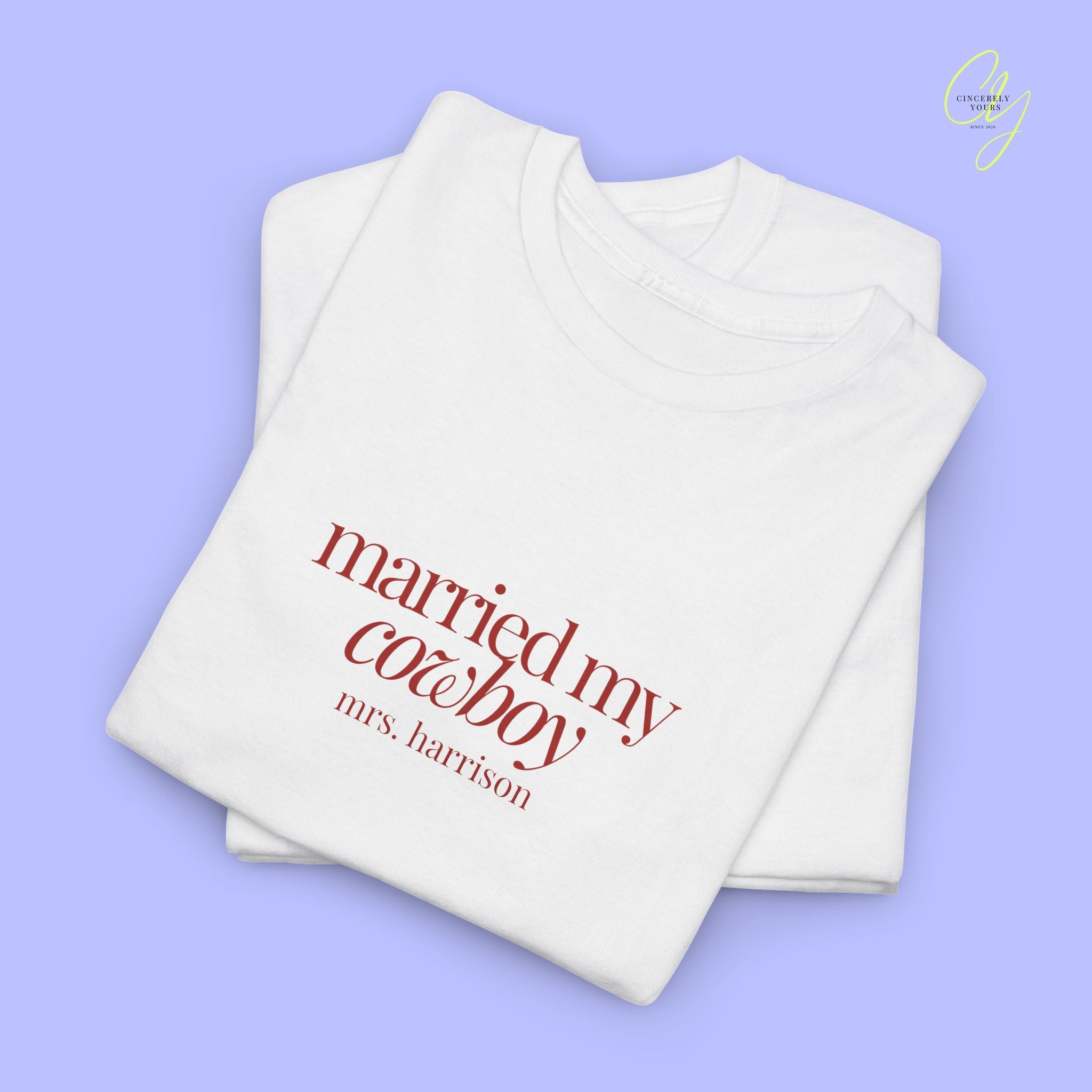 Bride to be Shirt | Married My Cowboy Western JGA Shirt Braut