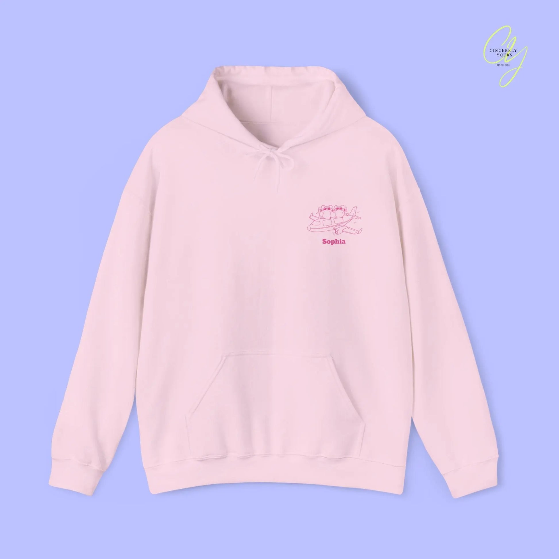 Malle Hoodie — Malle Party Maus Mäuse on tour (Personalisierbar) Cincerely Yours