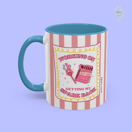 Self love mug - getting my spark back personalized gift