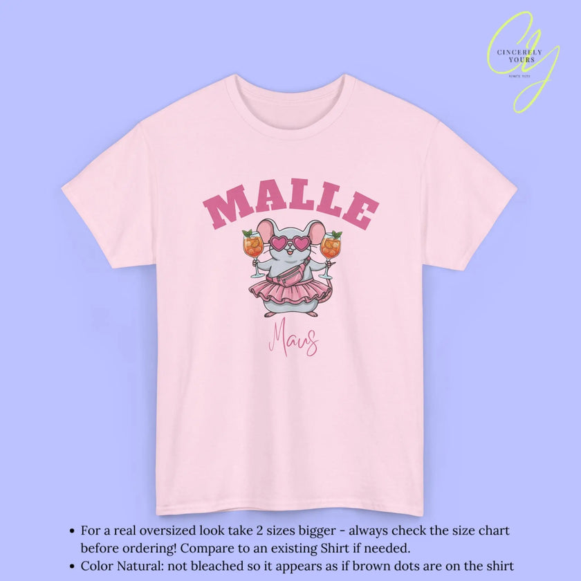 Malle Party Shirt — Malle Party Maus Spritz Bauchtasche Cincerely Yours