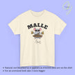 Mallemaus Shirt Malle Maus  - Leopard Bauchtasche Bierkrug