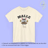 Mallemaus Shirt Malle Maus  - Leopard Bauchtasche Bierkrug