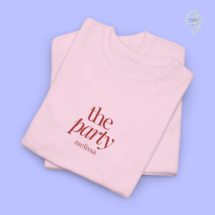 JGA Shirt Damen | The Party  Old Money Bachelorette Shirt minimal (customizable)