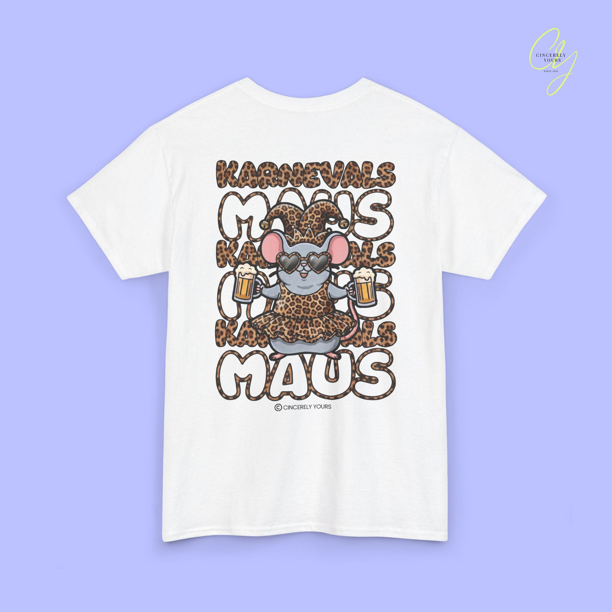 Carnival Shirt | Carnival Mouse Leopard Beer Mug Chantal