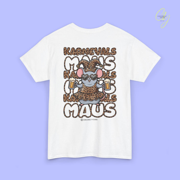 Karneval Shirt | Karnevals Maus Leopard Bierkrug Chantal