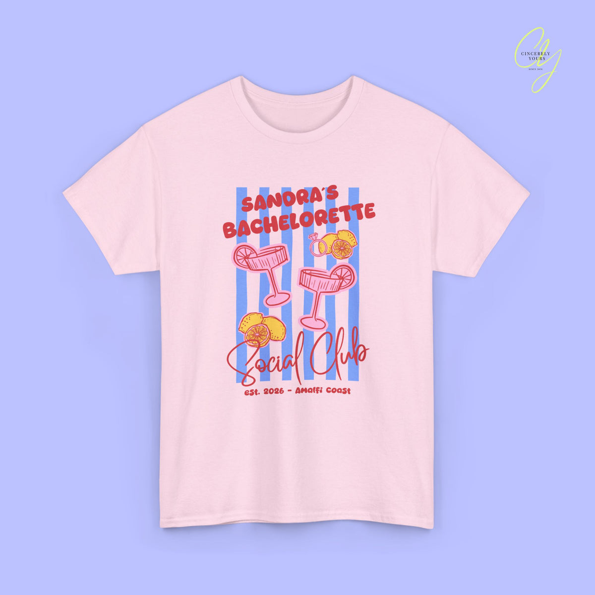 JGA Shirt | Italian Summer hand drawn