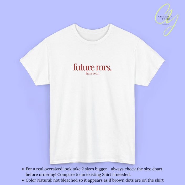 Bride Shirt | Future mrs.