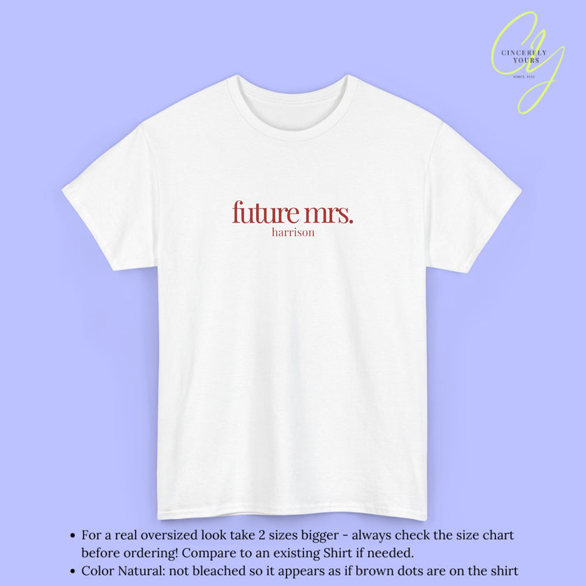 Bride Shirt | Future mrs.