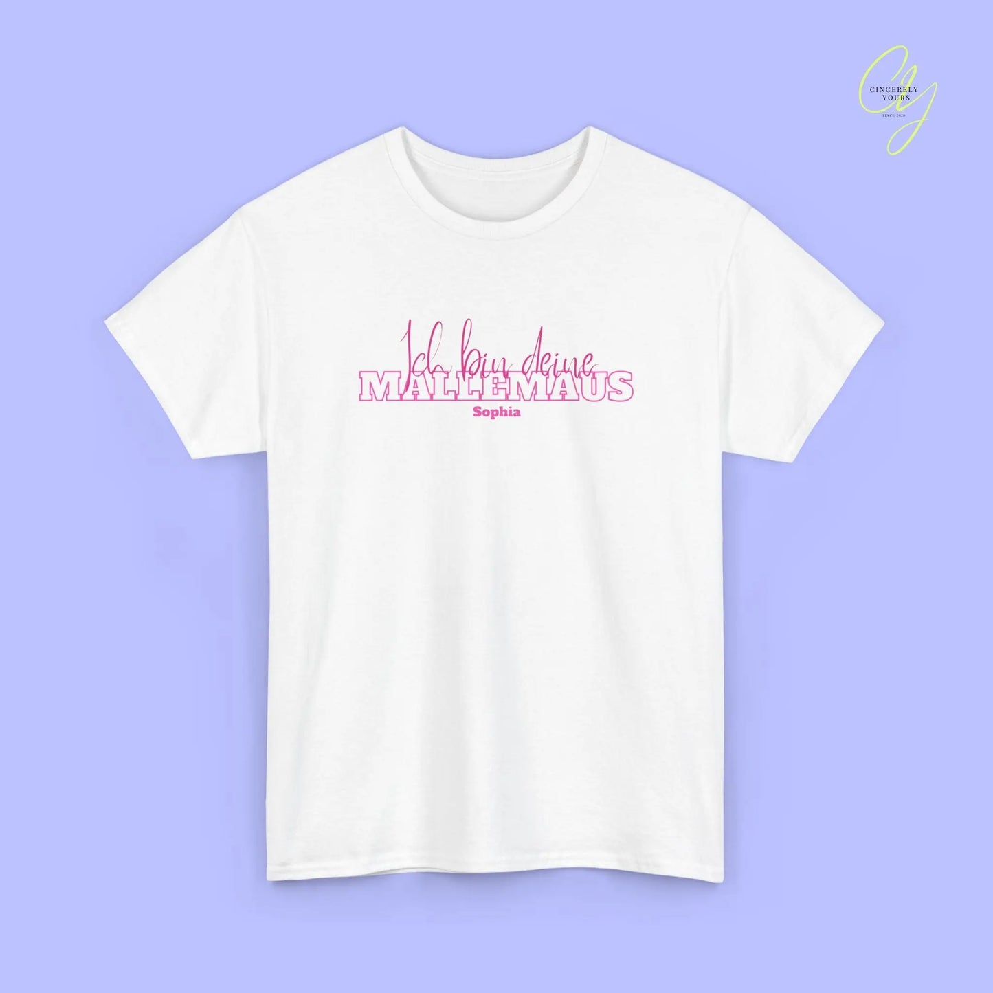 Mallemaus Shirt Malle - Ich bin deine Malle Maus (Personalisierbar)