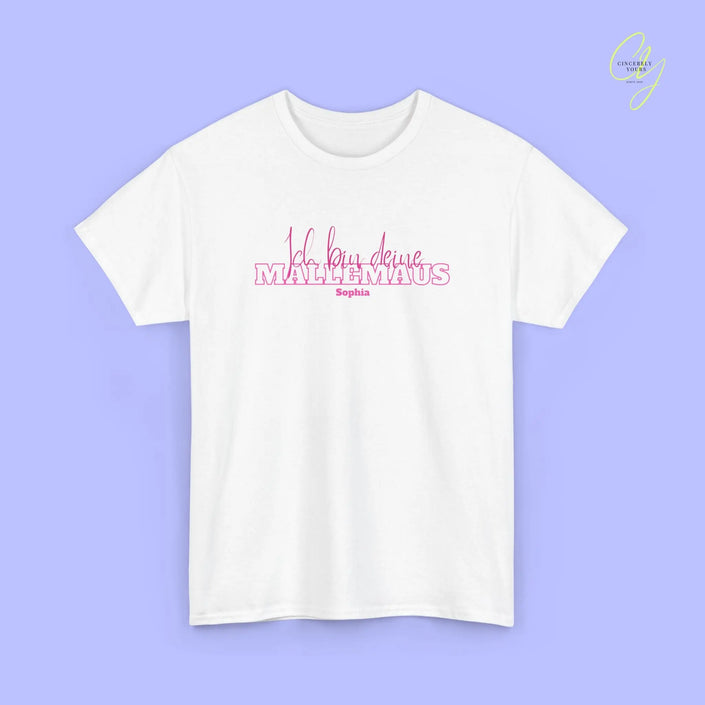 Mallemaus Shirt Malle - Ich bin deine Malle Maus (Personalisierbar)