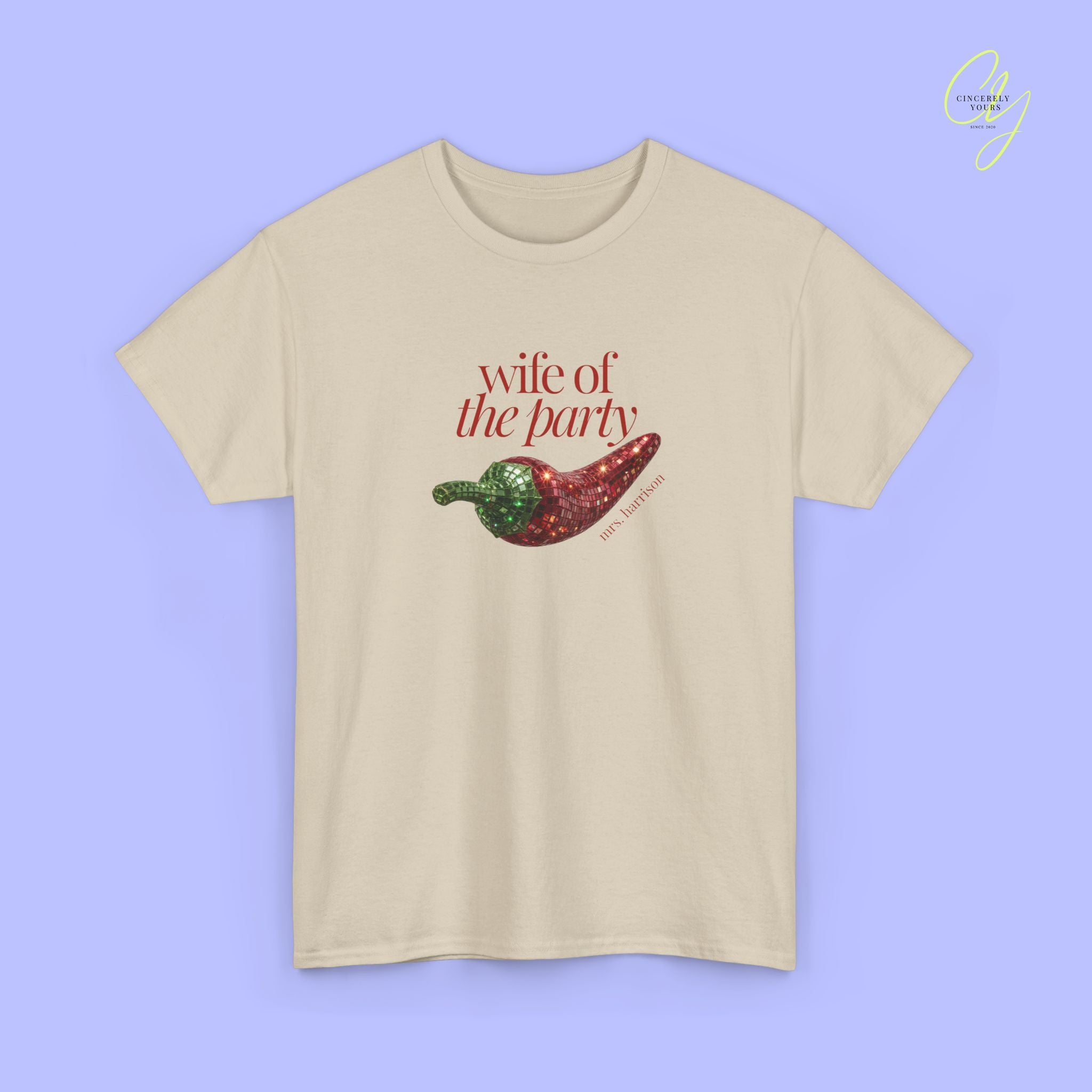 Bride to be Shirt | Wife the Party Disco Chilli JGA Shirt Damen (customized)