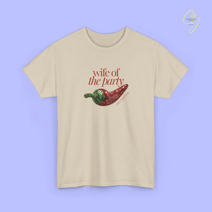 Bride to be Shirt | Wife the Party Disco Chilli JGA Shirt Damen (customized)