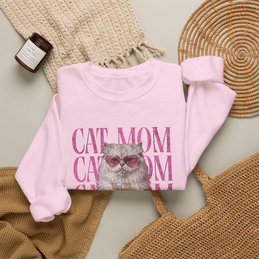 Cat Sweatshirt | Cat mom - no days off
