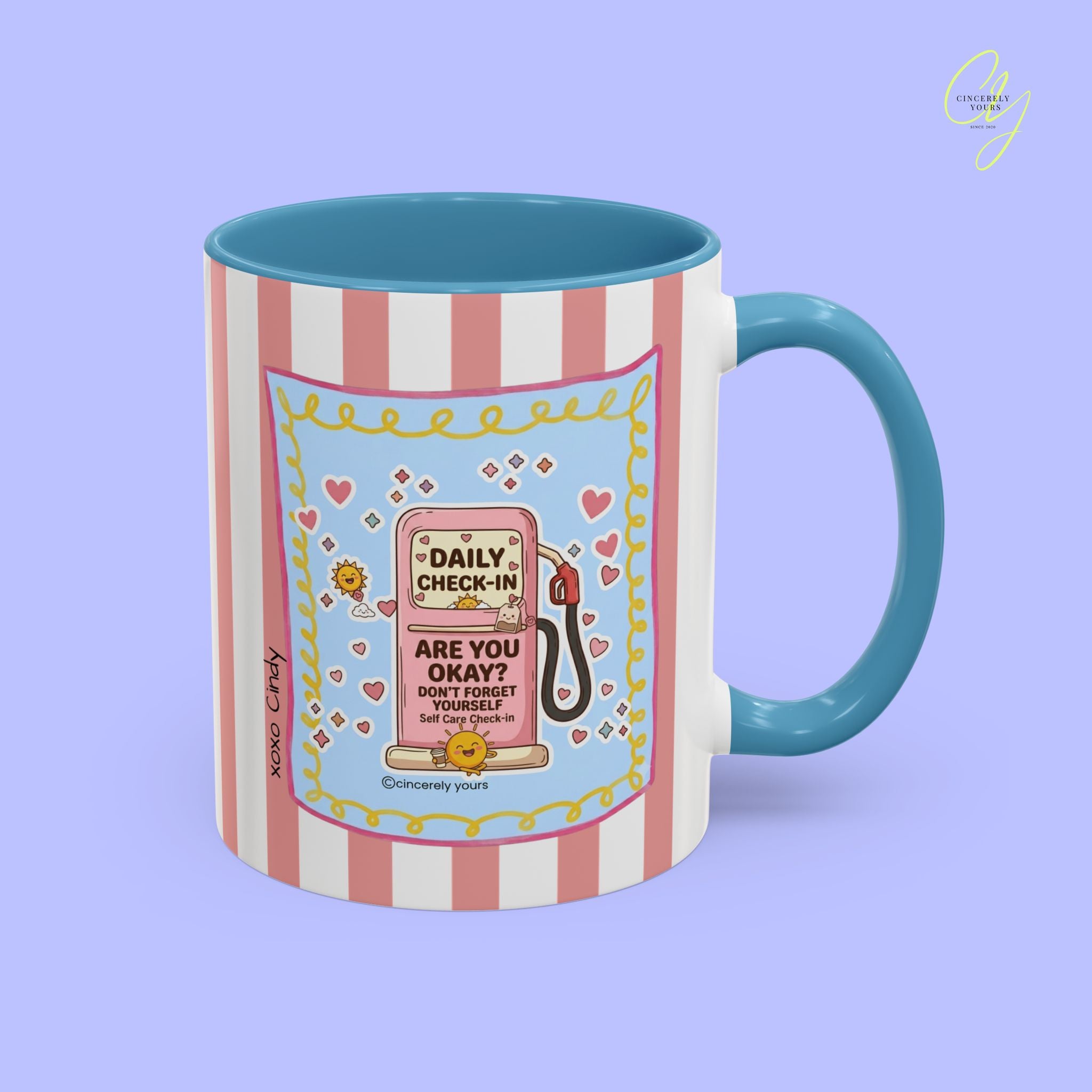 Self care mug - are you okay daily care personalized gift