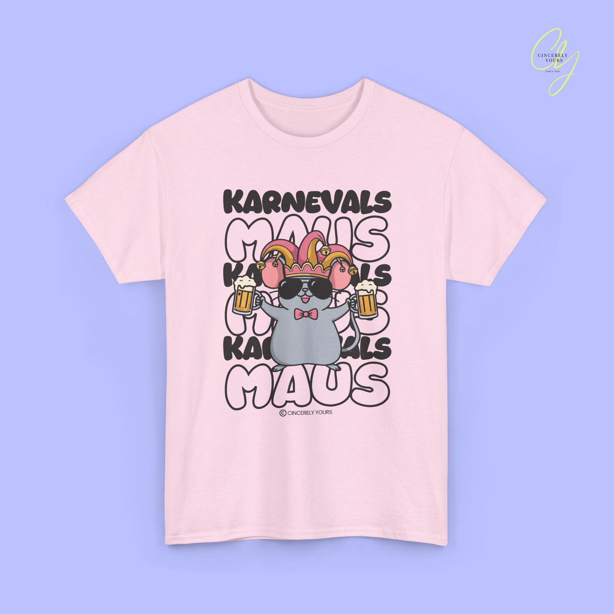 Karneval Shirt | Karnevals Maus Bierkrug