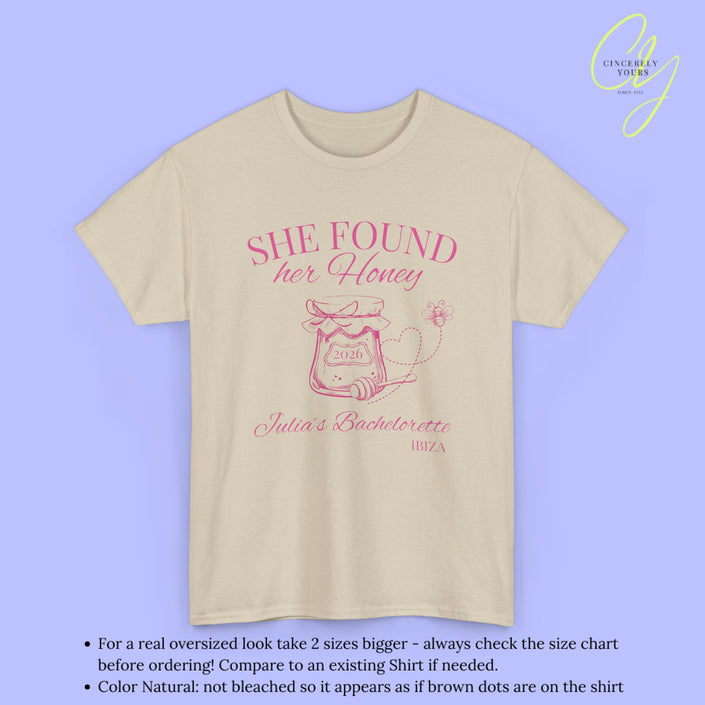 JGA Shirt Bachelorette TShirt She found her honey