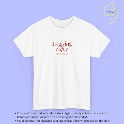 Bride Shirt | Its Giving Wifey