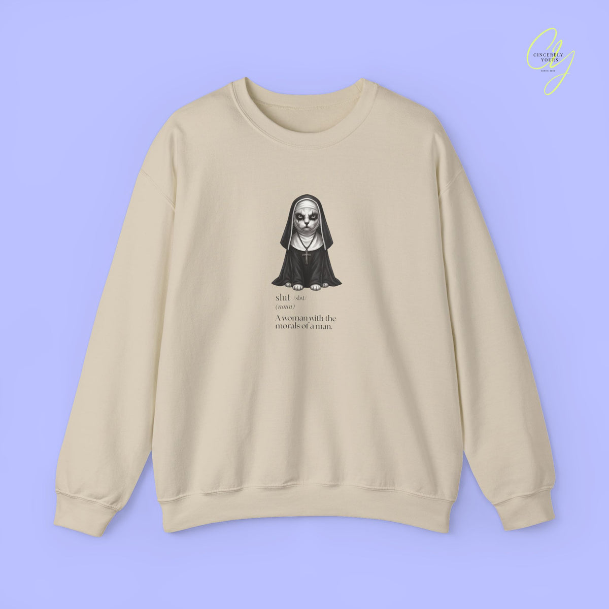 Cat Sweatshirt | Slut definition
