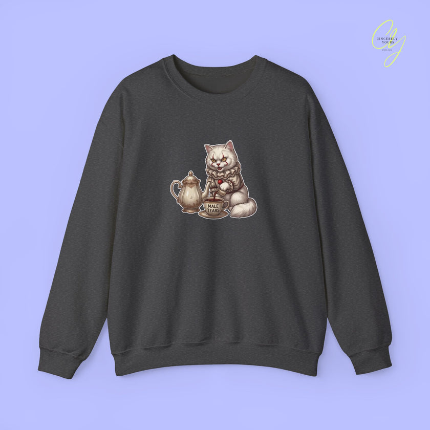 Cat Sweatshirt | Male tears