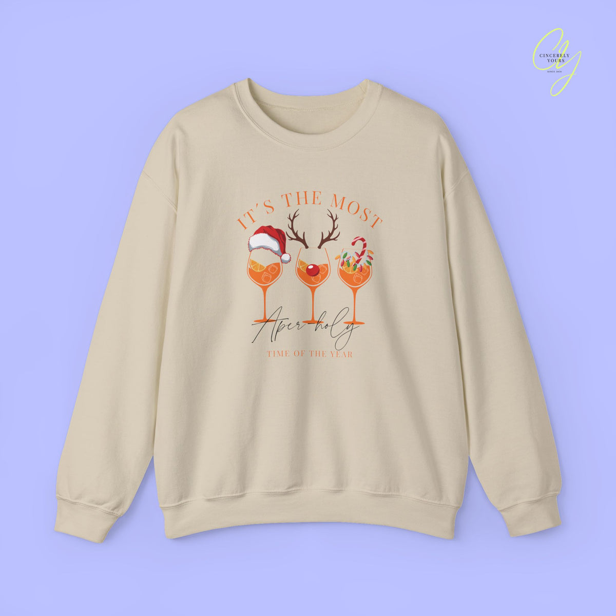 Christmas Sweatshirt | It´s the most aper-holy time of the year