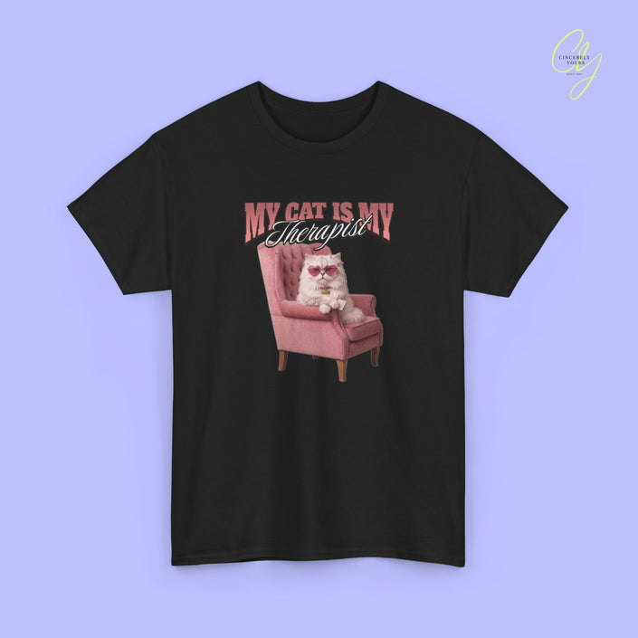 Cat Shirt | My cat is my therapist