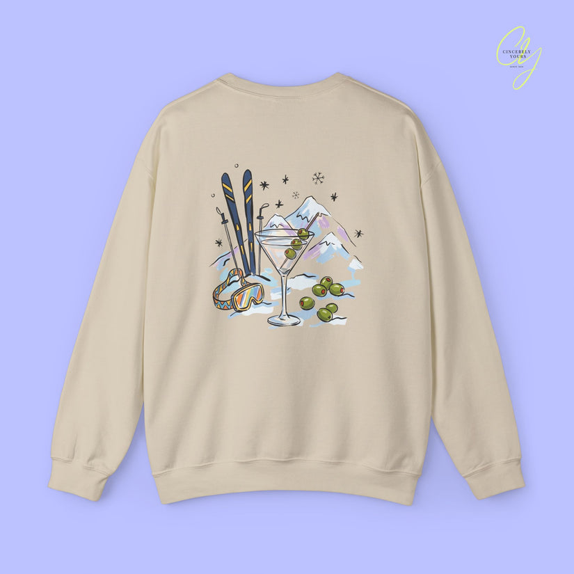 Aprés Ski Sweatshirt |  Mountains Dirty Martini