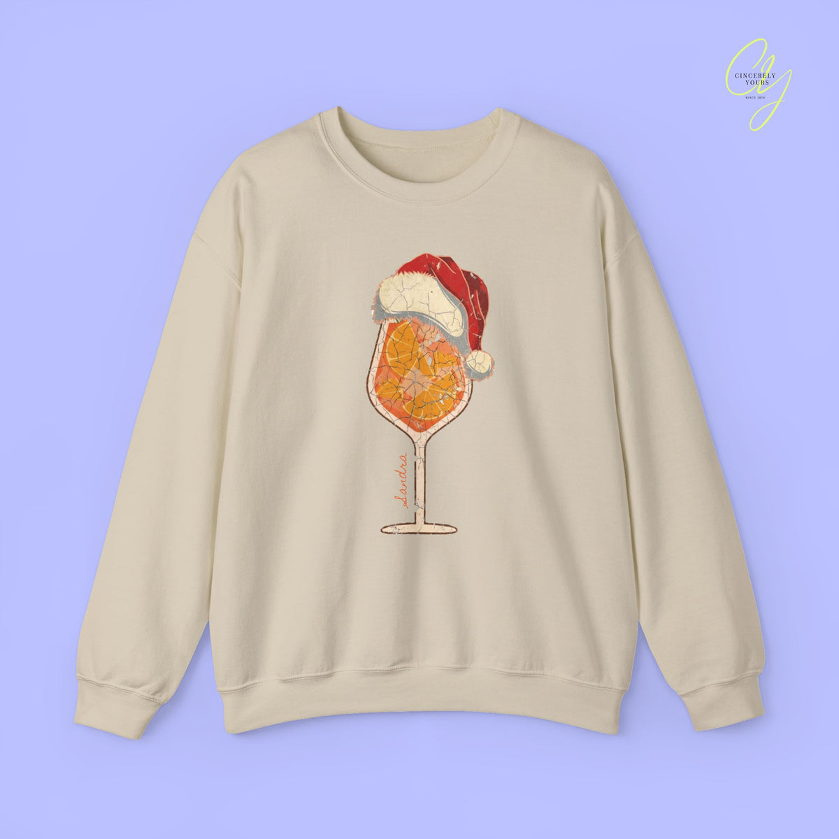 Christmas Sweater | Vintage Spritz Cocktail