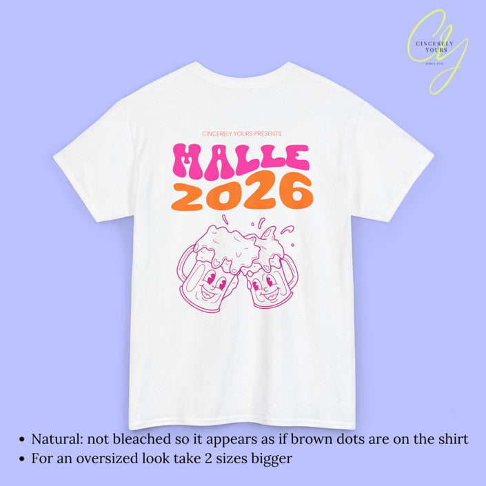 Malle Shirt 2026 - Neon Bierkrüge Party Shirt | Cincerely Yours