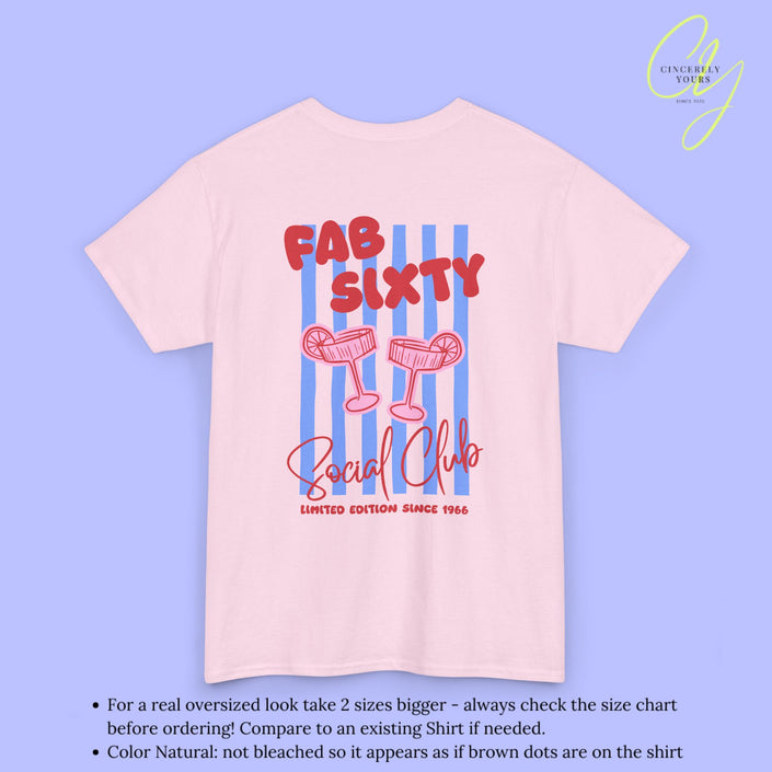 Birthday Shirt | Fab Sixty Social Club