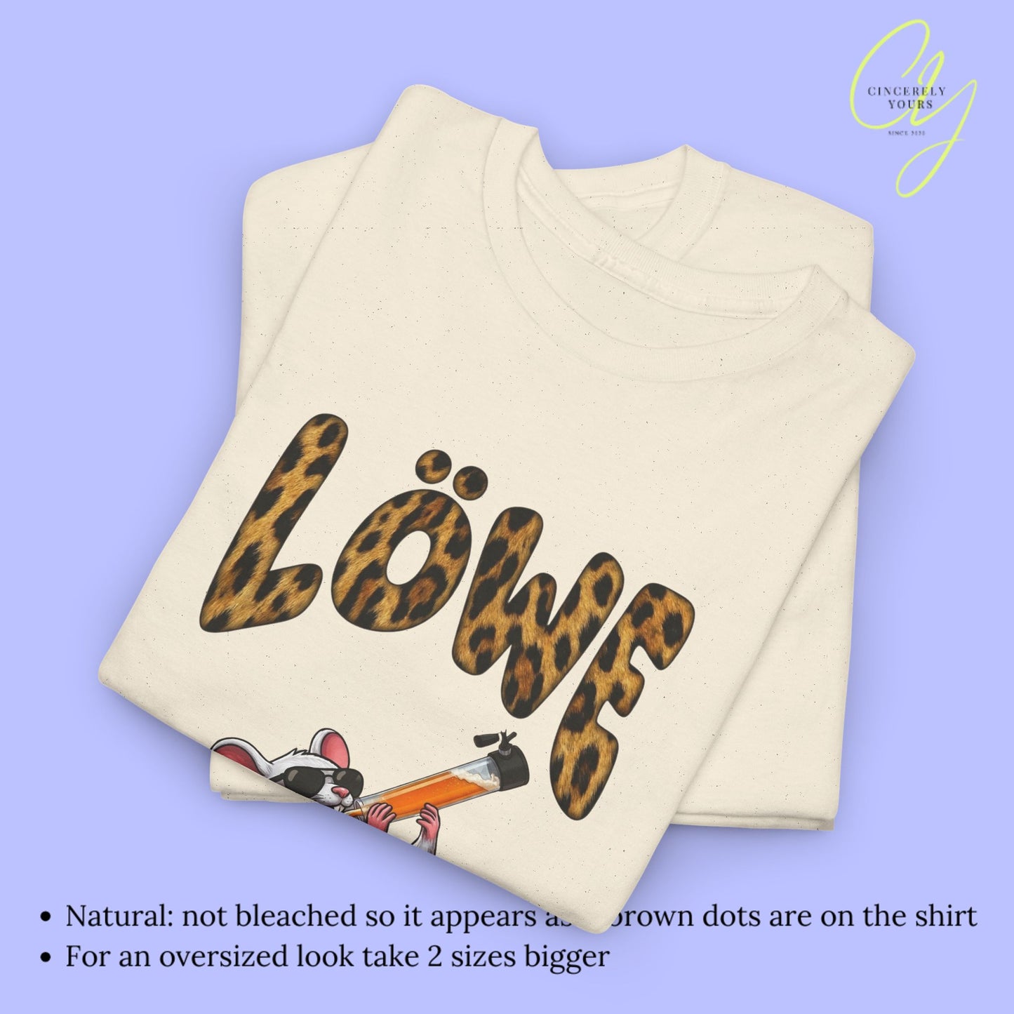 Mallemaus Shirt Malle Maus Löwe - Muskel Maus Bauchtasche Säule