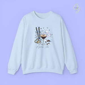 Apres Ski Sweatshirt | Espresso Martini Mountains