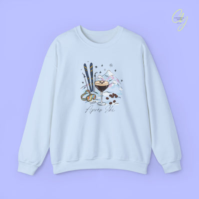 Apres Ski Sweatshirt | Espresso Martini Mountains