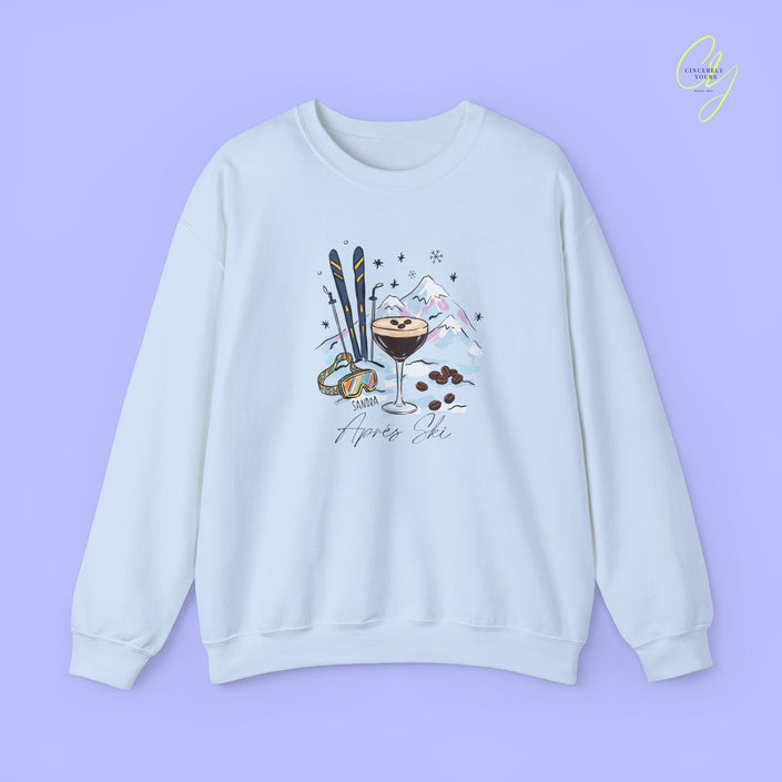 Apres Ski Sweatshirt | Espresso Martini Mountains
