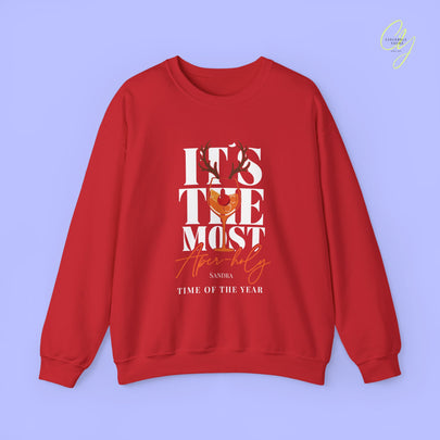 Christmas Sweatshirt | Its the most aper-holy time of the year