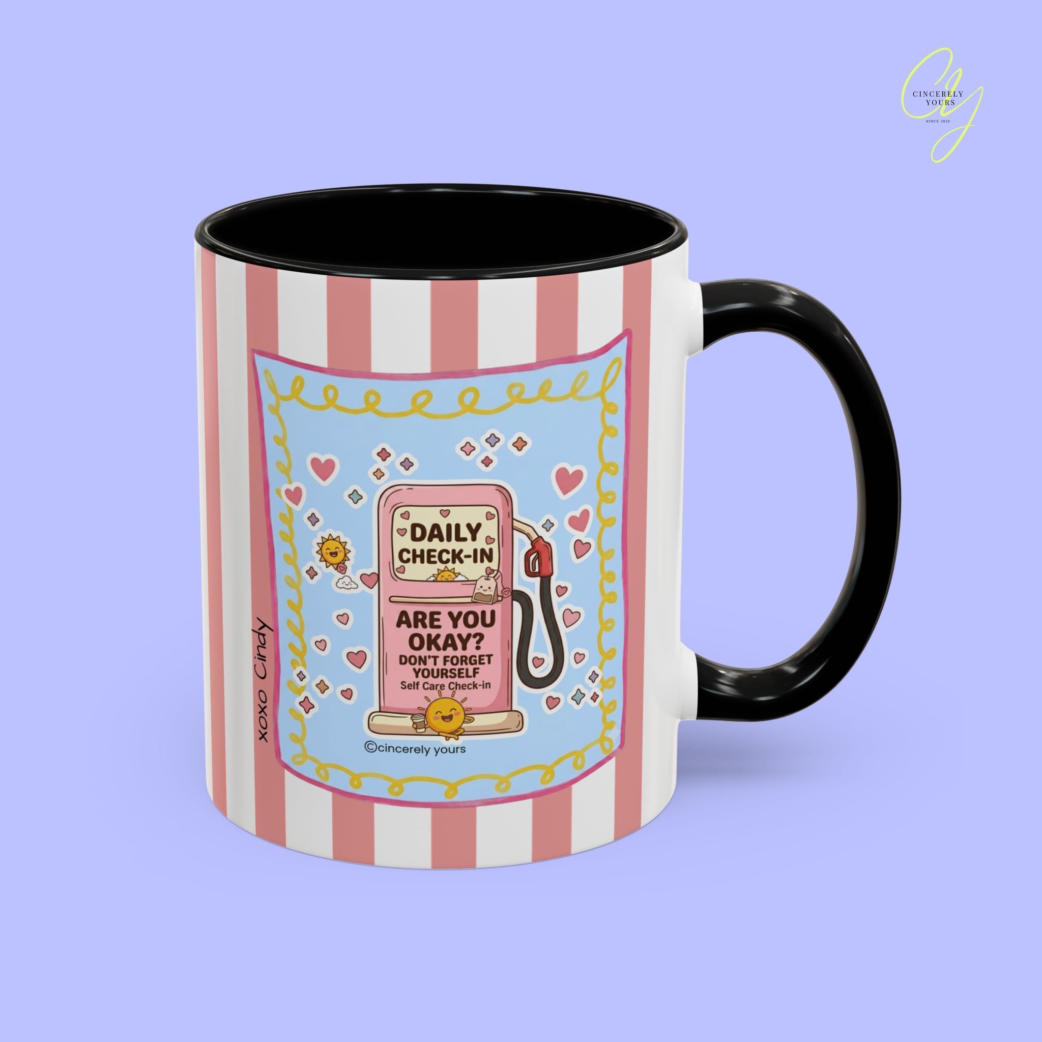 Self care mug - are you okay daily care personalized gift
