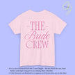 Old Money Bachelorette Party Tee — The Bride to be Crew Bach Shirt (Customizable)