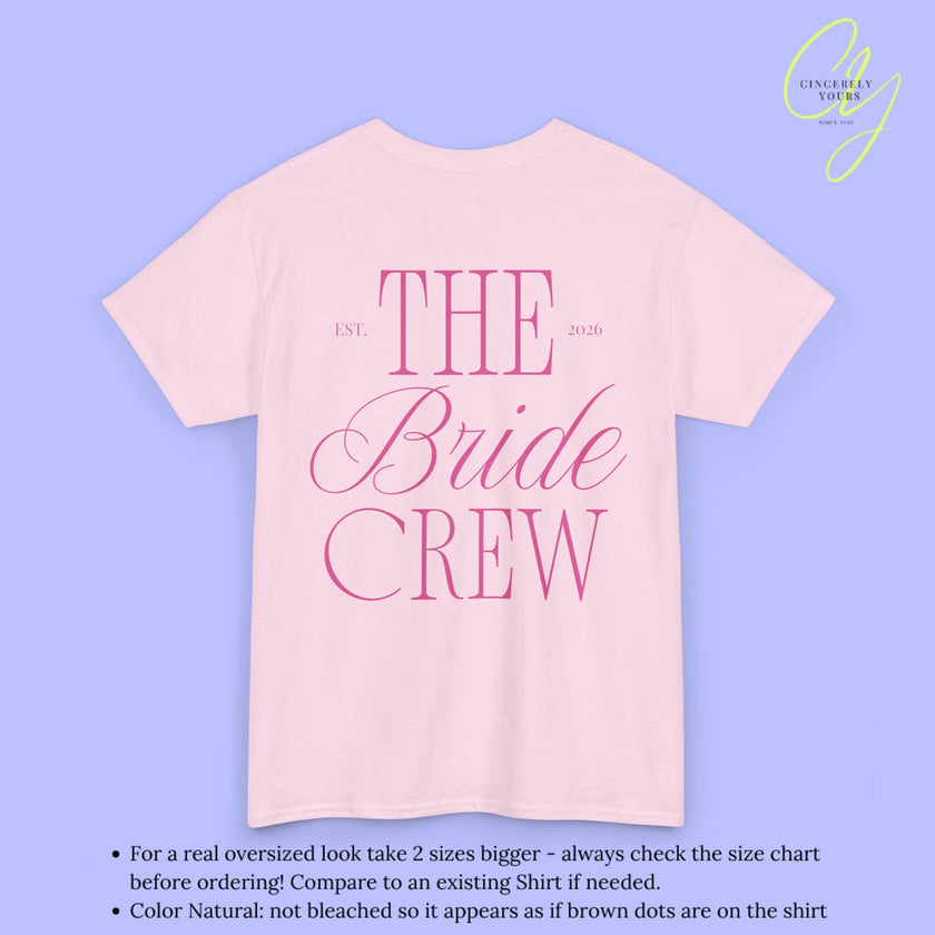 Old Money Bachelorette Party Tee — The Bride to be Crew Bach Shirt (Customizable)