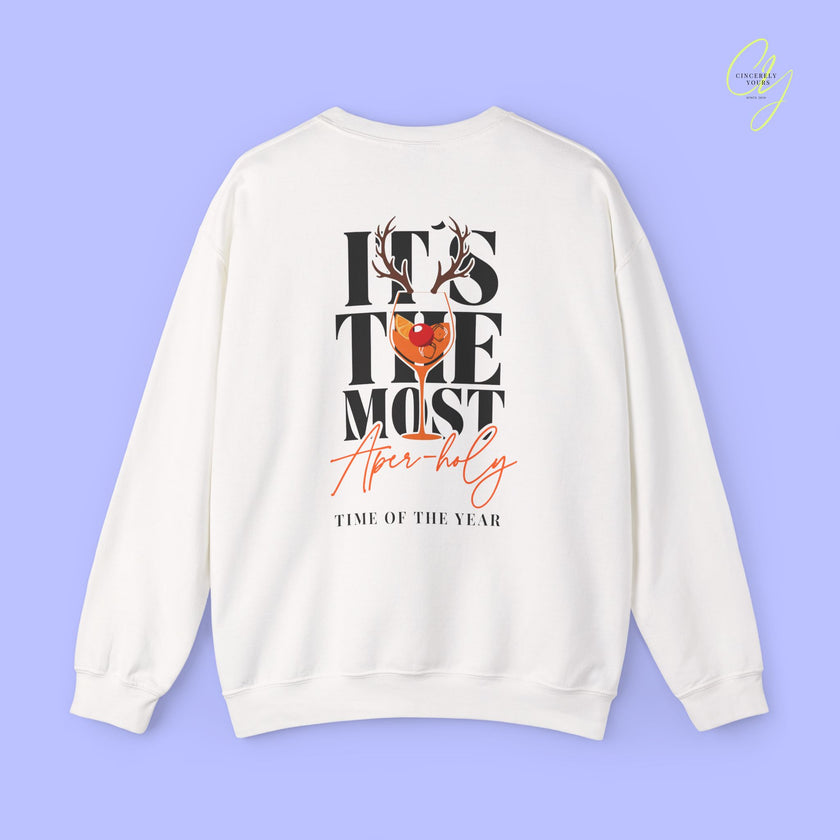 Christmas Sweatshirt | Its the most aper-holy time of the year