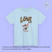 Mallemaus Shirt Malle Maus Löwe - Muskel Maus Bauchtasche Säule